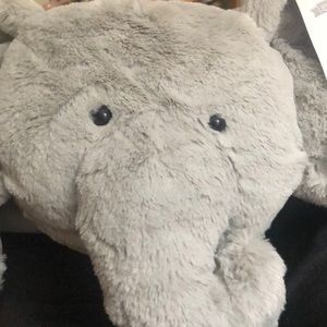 Pottery Barn Kids Elephant Plush Play Sleep Mat